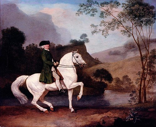 Sir Sidney Medows (1701-92), 1778, George Stubbs