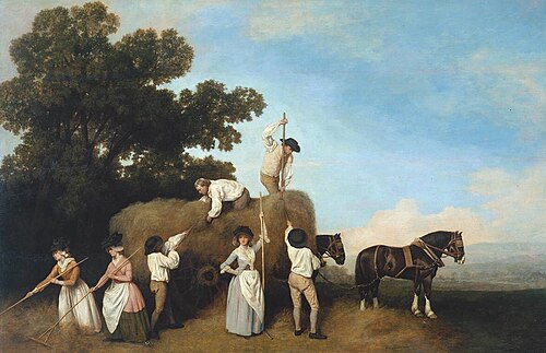 Haymakers, 1785, George Stubbs