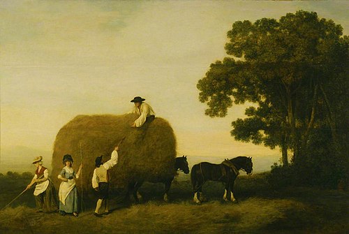 The Haymakers, 1783, George Stubbs