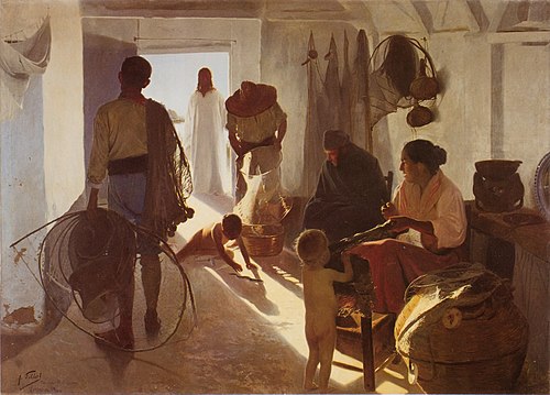 Les Amis de Jésus, 1900, Antonio Fillol Granell
