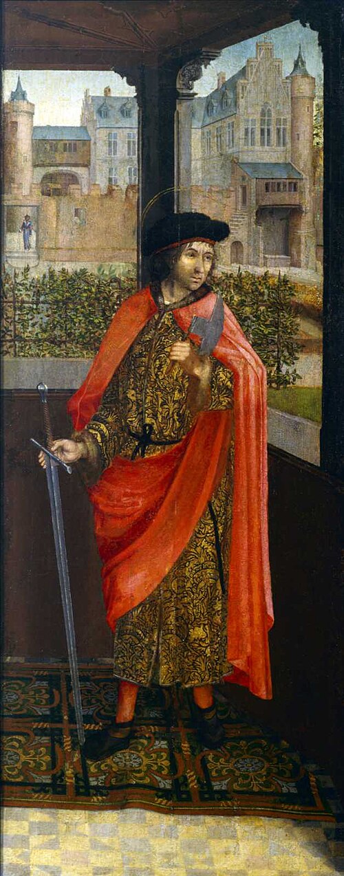 St. Crispin or Crispinian, 1490, Aert van den Bossche