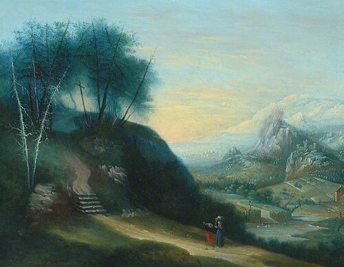 Mountainous Landscape, , Aernout van der Neer