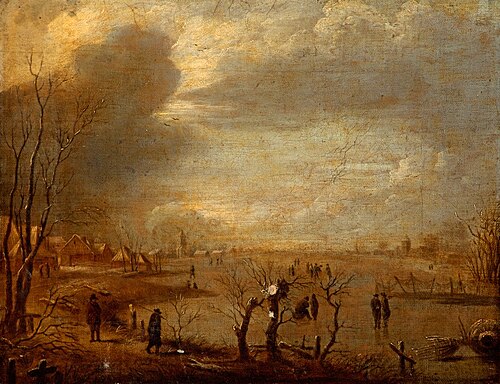 Skating Scene, , Aernout van der Neer