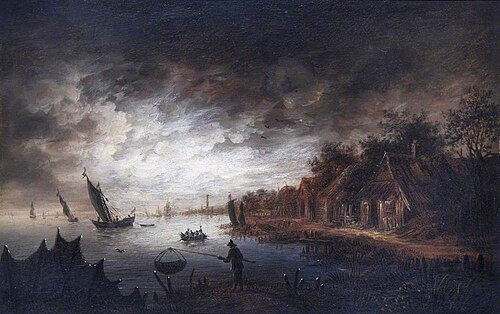 Night Scene, , Aernout van der Neer