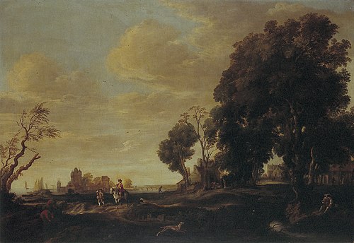 large landscape, 1664, Aernout van der Neer