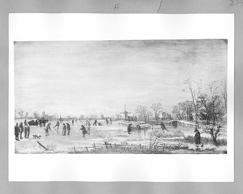 winterlandscape, 1647, Aernout van der Neer