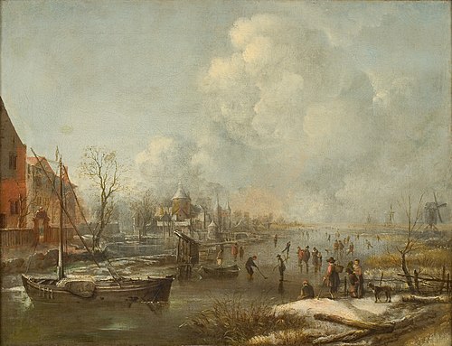 Winter Sports, 1650, Aernout van der Neer