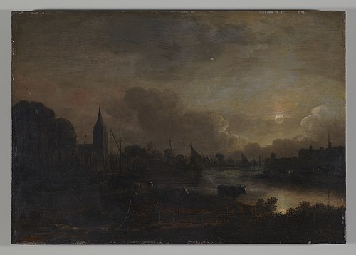 Moonlight Landscape, , Aernout van der Neer