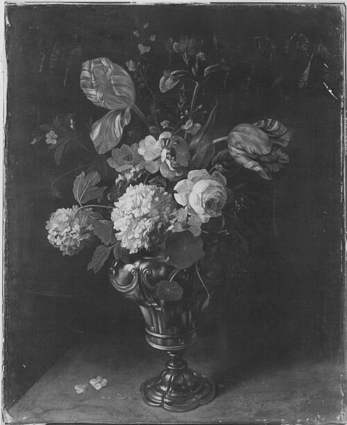 Blumenstillleben, 1717, Johann Christian Sperling