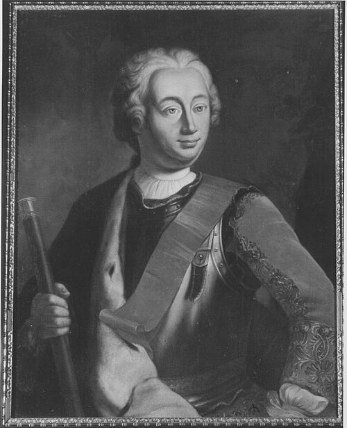 Markgraf Karl Wilhelm Friedrich von Brandenburg-Ansbach, 1743, Johann Christian Sperling