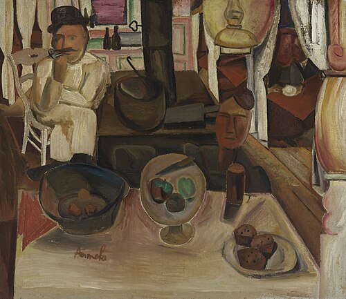 Pastry Stall, 1922, Constant Permeke