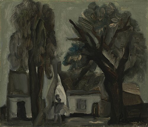 Farmhouse, 1928, Constant Permeke
