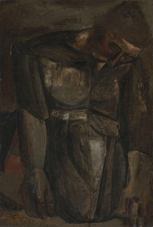 Woman Weeding, 1923, Constant Permeke