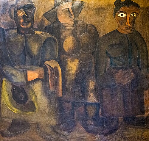 Drie boerinnen, 1930, Constant Permeke