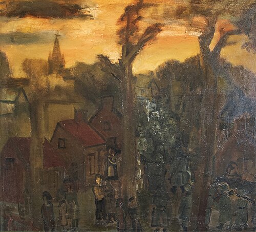 Jabbeke in 1940, 1940, Constant Permeke