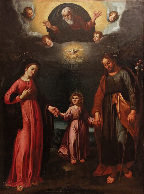 La Sainte Famille, 1700, Gregorio Bausá