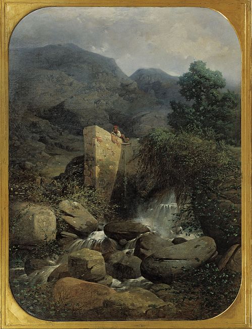 A Country. Memory of the Pyrenees., 1866, José Armet Portanell