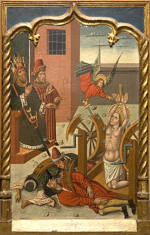 Ordeal of the Wheels, 1474, Juan de la Abadia