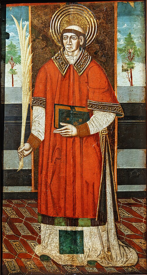 Vincent de Saragosse, 1450, Juan de la Abadia