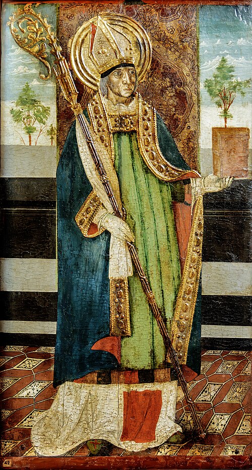 Saint évêque, 1450, Juan de la Abadia