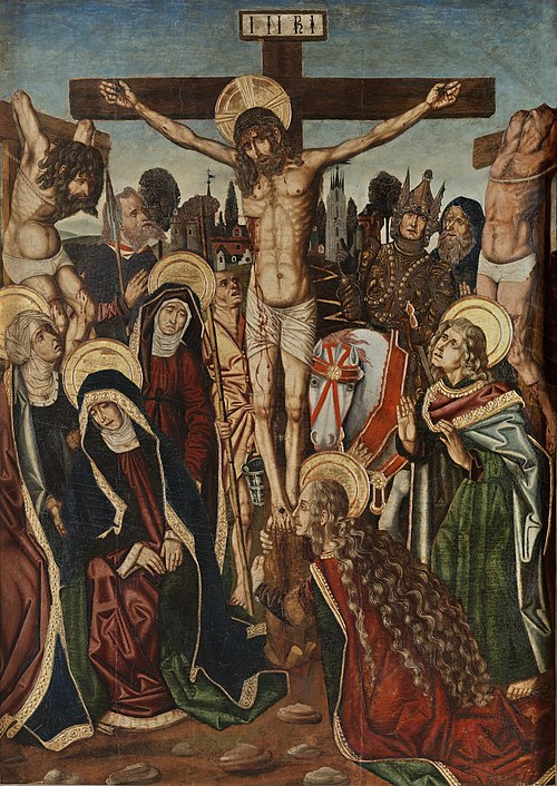 La Crucifixion, 1480, Martín Bernat