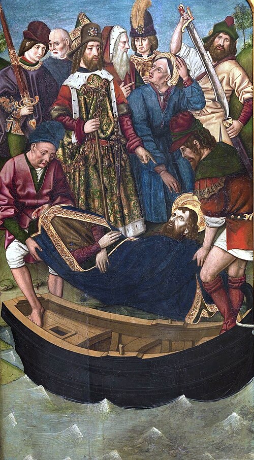 The Embarkation of James the Greater’s Body at Jaffa, 1480, Martín Bernat