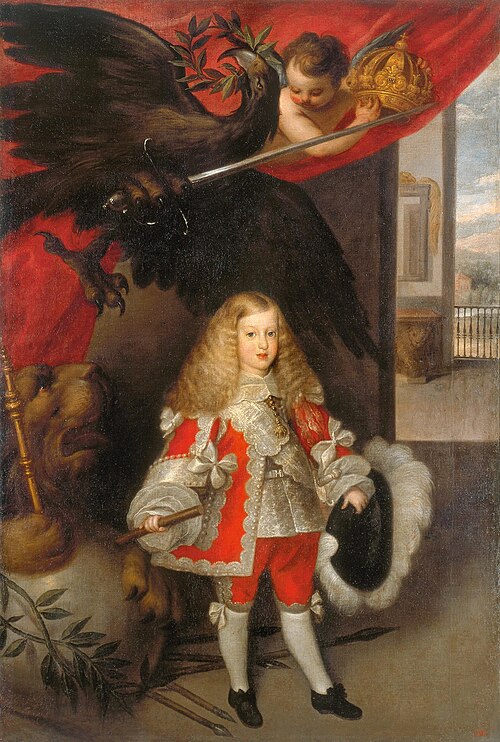 Portrait of Charles II as a Child, 1650, Sebastián Herrera Barnuevo