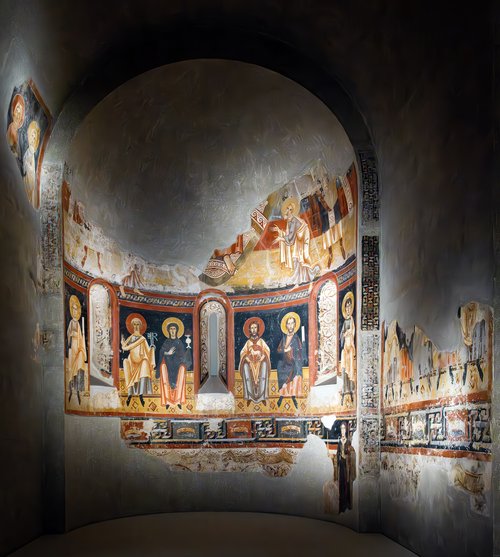 Apside du Burgal, , Maître de Pedret