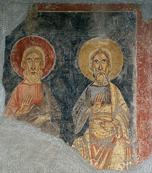 Prophets of the triumphal arch from El Burgal, , Maître de Pedret