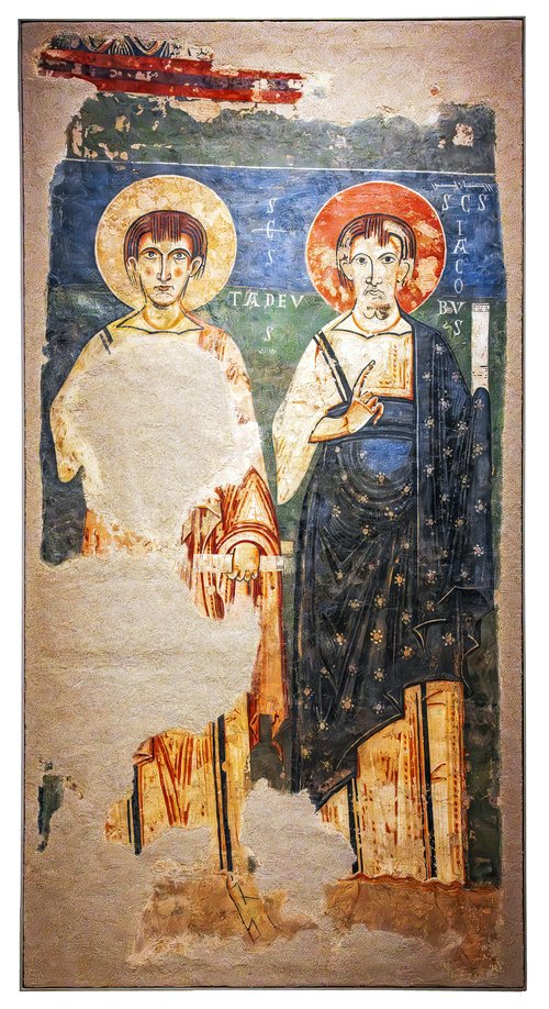 Apostles from Àger, 1100, Maître de Pedret