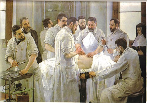 Laparotomy, 1898, Vicent Castell i Domènech