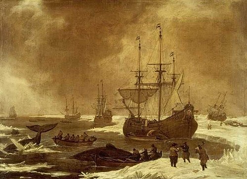 The whale fishery, 1667, Lieve Verschuier