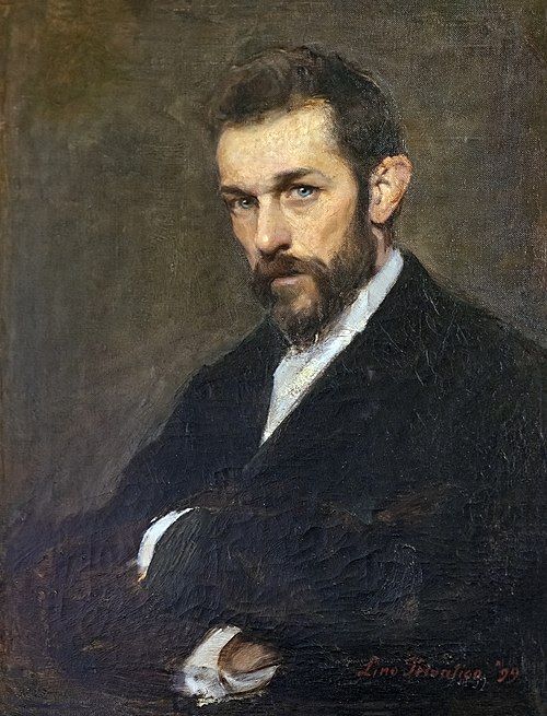 Portrait de Giovanni Bordiga, 1899, Lino Selvatico