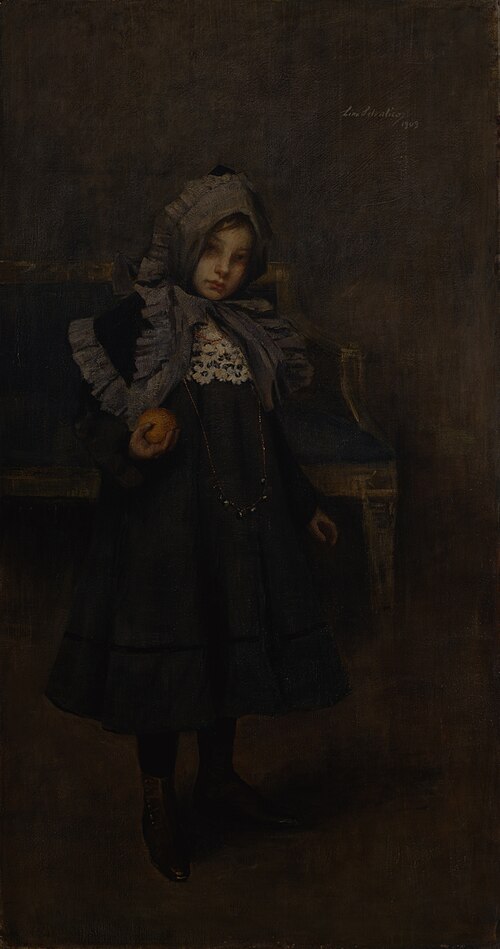 The gray hood, 1903, Lino Selvatico