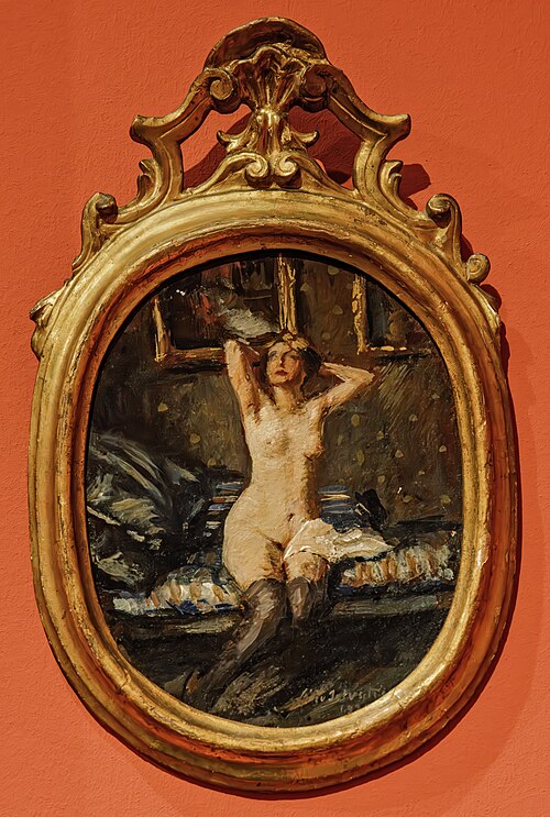 Etude : Nu féminin, 1920, Lino Selvatico