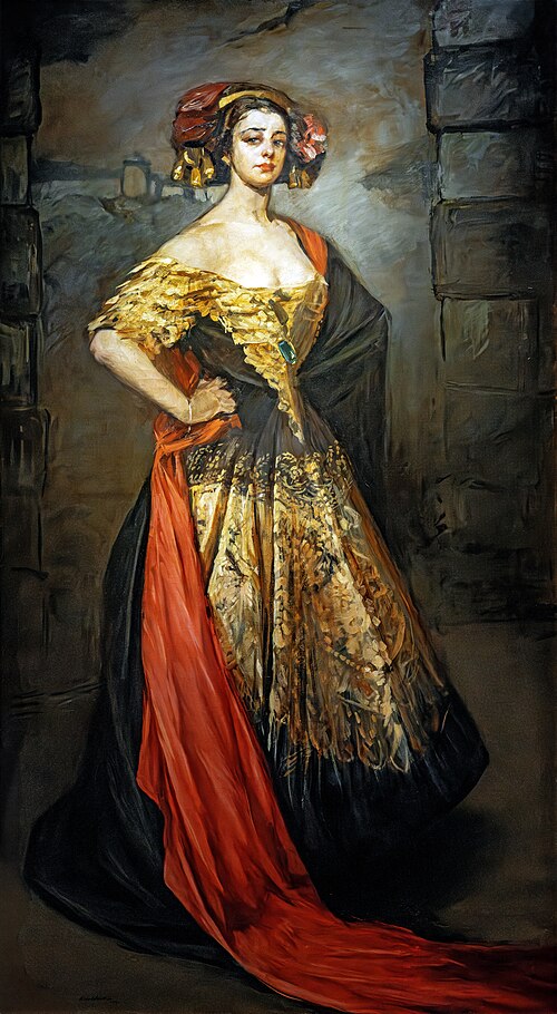 La danseuse Rita Sacchetto, 1911, Lino Selvatico