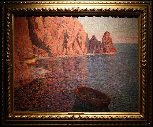 le rocce di manarola, 1904, Llewelyn Lloyd