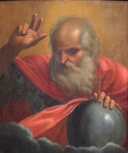God the Father Blessing, 1635, Lorenzo Garbieri
