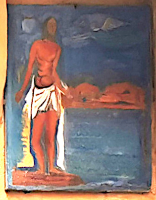 Cristo con Angelo, 1961, Luca Campano