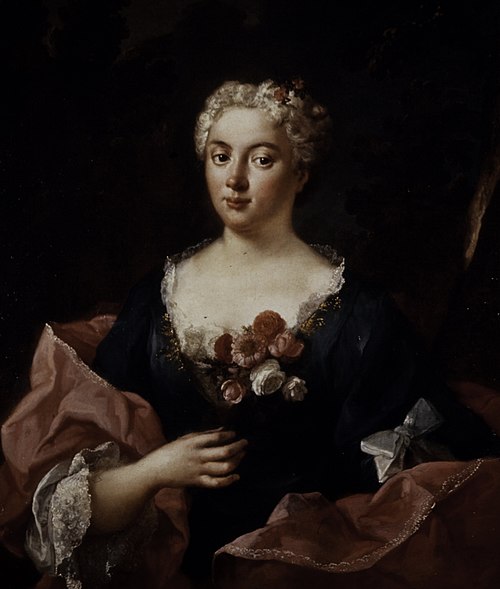 Portrait of Faustina Bordoni, 1739, Ludovico Mazzanti