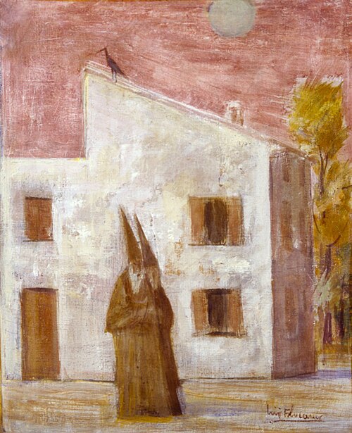 Red Evening, 1962, Luigi Filocamo