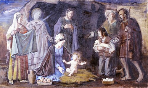 Nativity, 1970, Luigi Filocamo