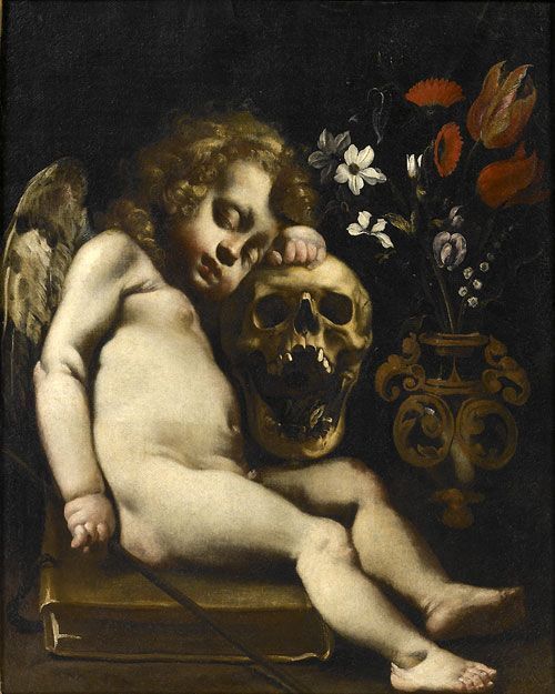 Sleeping Cupid, 1652, Luigi Miradori