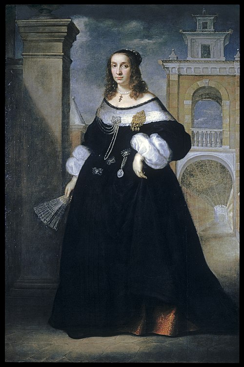Portrait de Margherita van der Goes, 1650, Luigi Primo