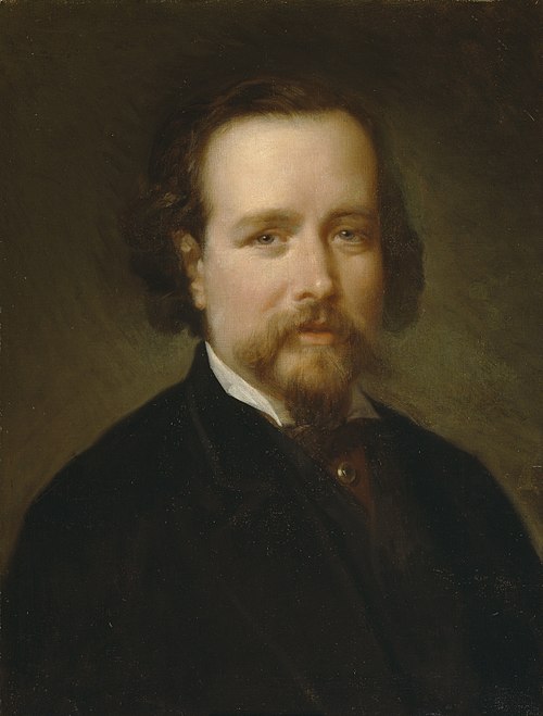 El pintor Vicente Palmaroli, 1866, Luis de Madrazo