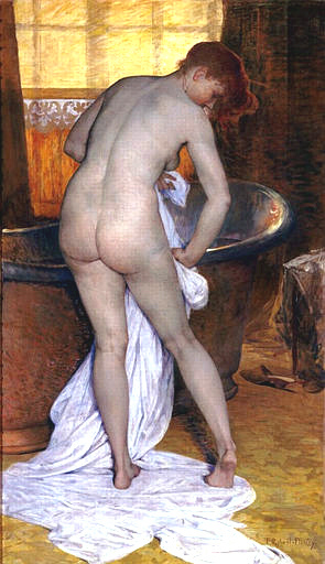 Le Bain, 1903, Tony Robert-Fleury