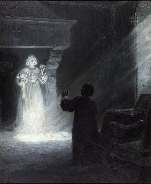 Alix apparaissant au masque, 1890, Tony Robert-Fleury