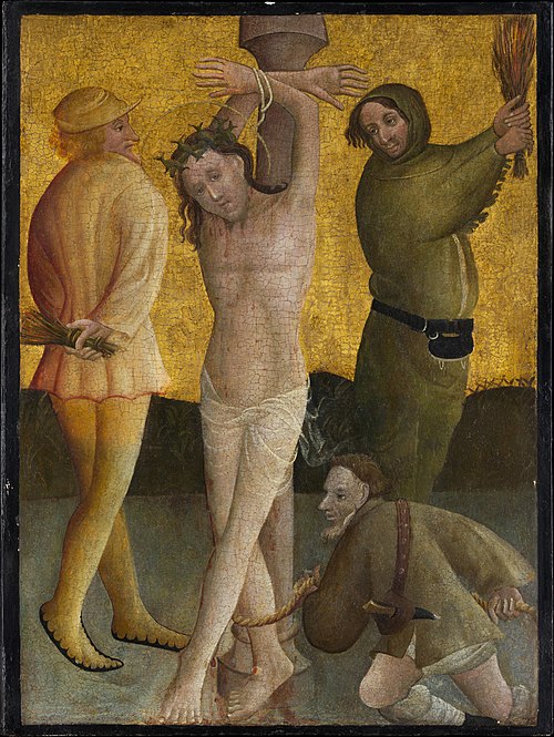 The Flagellation, 1400, Master of the Berswordt Altar