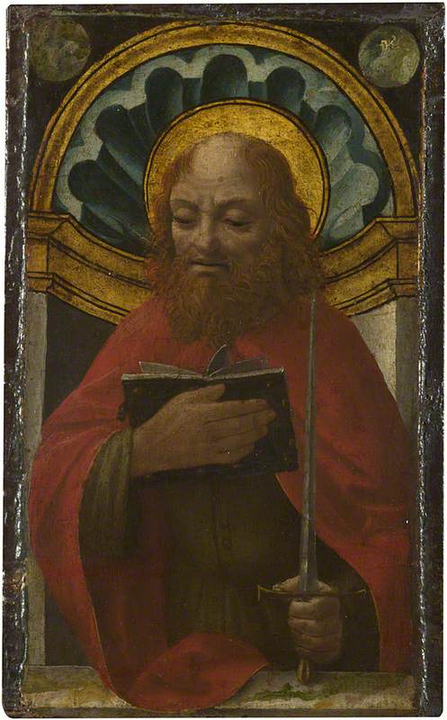 Saint Paul, 1495, Maître du retable Sforzesca