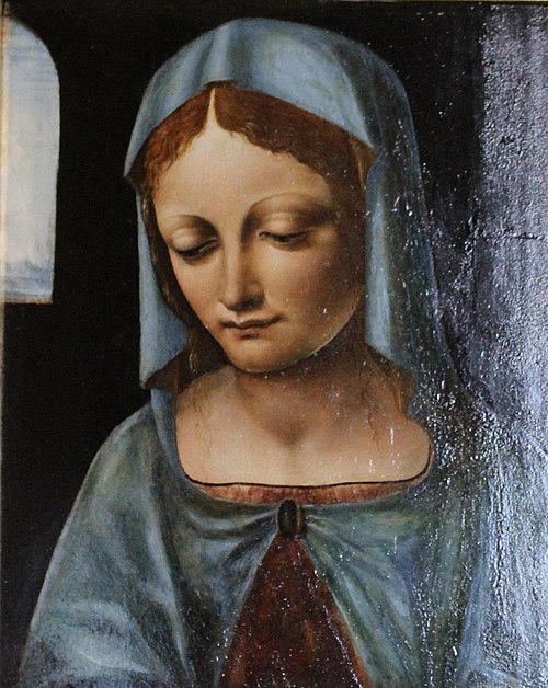 La Vierge, 1494, Maître du retable Sforzesca